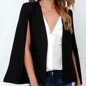 Beautiful BB Dakota cape/ blazer